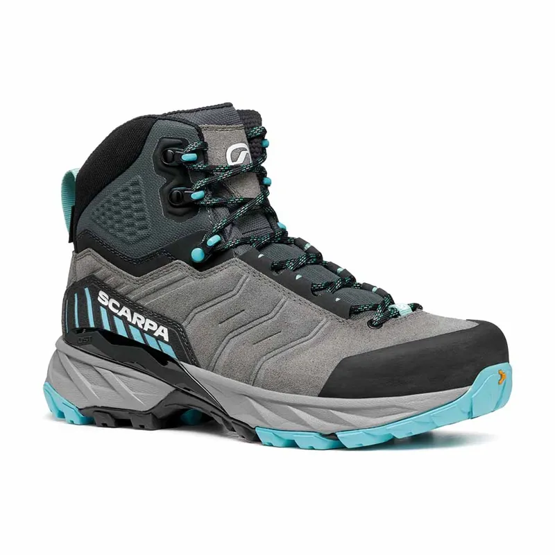 Scarpa Women's Rush TRK GTX Mid Grey-Aqua